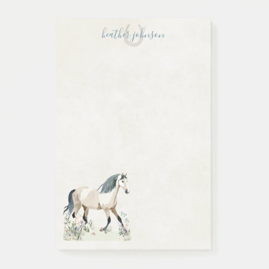 Post-it® Hearthlight Notes Prairie & Notes de Mane (Devant)