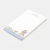 Post-it® Hearthlight Notes Printemps Doux Gingham de Prairi (Incliné)