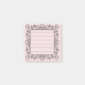 Post-it® Hearts Border  (Devant)