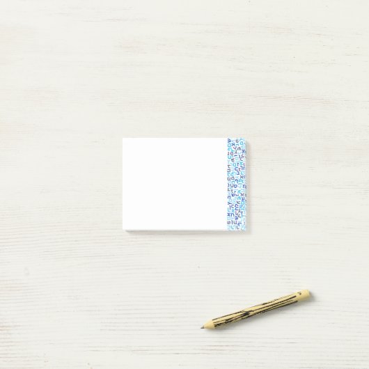 Post-it® Hébreux (Sur un bureau)