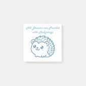 Post-it® Hedgehog dream post it (Devant)