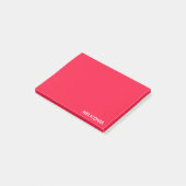 Post-it® Heliconia red color (Incliné)