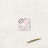 Post-it® HELLO Ajouter vos notes de nom (Sur un bureau)