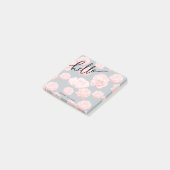 Post-it® HELLO Ajouter vos notes de nom (Incliné)