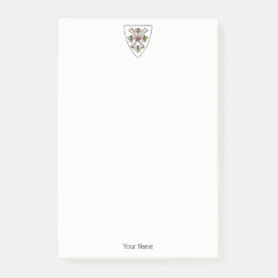 Post-it® Héraldique Vintage 4 abeilles rouleaux sur bouclie