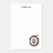 Post-it® hérisson doux et adorable (Devant)