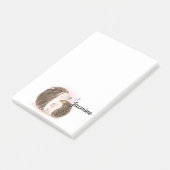 Post-it® Hérisson mignon (Incliné)