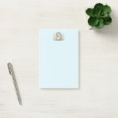 Post-it® Hérisson mignon avec lanterne (Bureau)