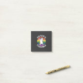 Post-it® Hetero Flexible LGBT Lesbian bisexuel Trans (Sur un bureau)