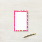 Post-it® Heureuse Sainte-Valentin Traitements Et Motif De B (Sur un bureau)