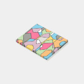 Post-it® Hexagon Bauhaus - Pastels (Incliné)