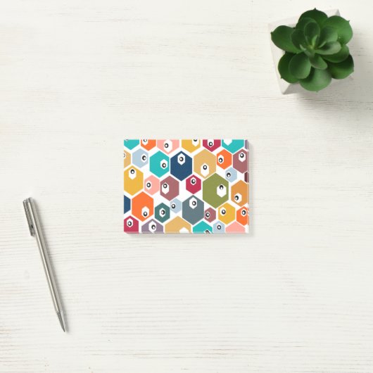 Post-it® Hexagon Eyeballs (Bureau)