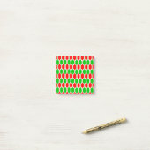 Post-it® Hexagones de Noël (Sur un bureau)
