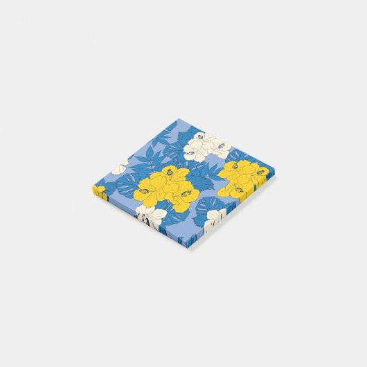 Post-it® Hibiscus fleurs et feuilles (Incliné)