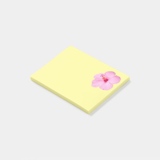 Post-it® Hibiscus rose Fleur tropicale (Incliné)