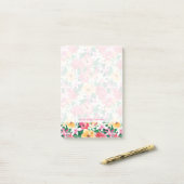 Post-it® Hibiscus tropical (Sur un bureau)