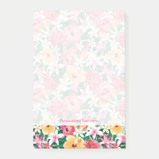 Post-it® Hibiscus tropical (Devant)