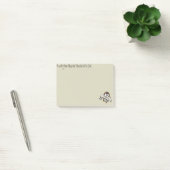 Post-it® hibou d'art martial (Bureau)
