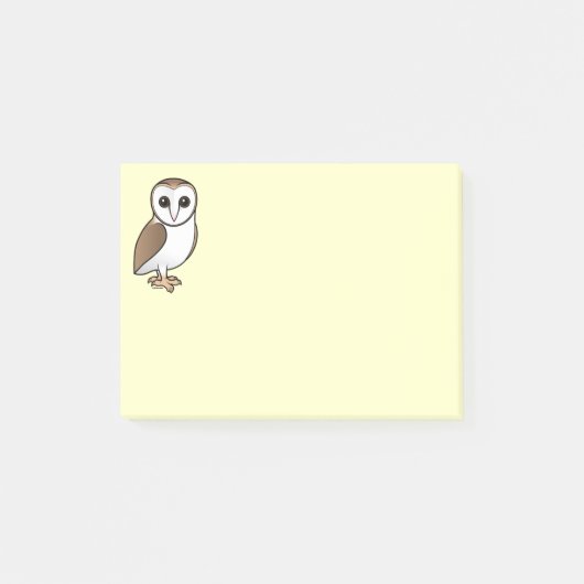 Post-it® Hibou de grange (Devant)