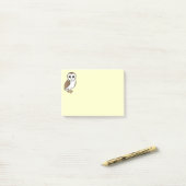 Post-it® Hibou de grange (Sur un bureau)