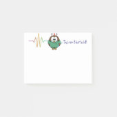 Post-it® hibou d'infirmière (Devant)