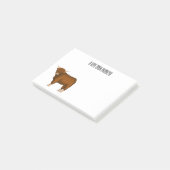 Post-it® Highland cow (Incliné)