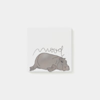 Hippo fatigué - Grande humeur