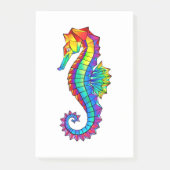 Post-it® Hippocampe polygonal arc-en-ciel (Devant)