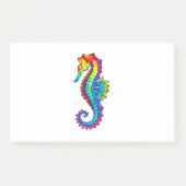 Post-it® Hippocampe polygonal arc-en-ciel (Devant)