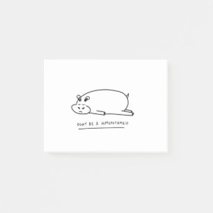 Post-it® Hippopotame de Moody