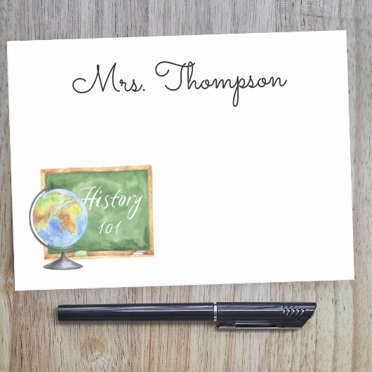 Post-it® Histoire Appréciation de l'enseignant Notes cadeau