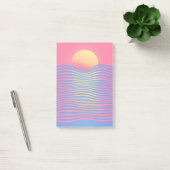 Post-it® histoire de papier : coucher de soleil (Bureau)