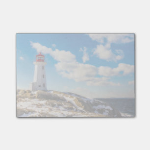 Post-it® Hiver du phare en crique de Peggy, la