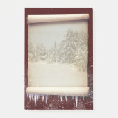 Post-it® Hivernment Parchment Illustration (Devant)