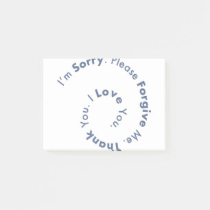 Post-it® Ho’Oponopono Mantra Prière Guérir les peines