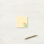 Post-it® Hobby pour l'artisanat de couture sur Jaune (Sur un bureau)