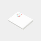 Post-it® Hockey Peace Love (Incliné)
