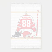 Post-it® Hockey sur glace du Jersey (Devant)