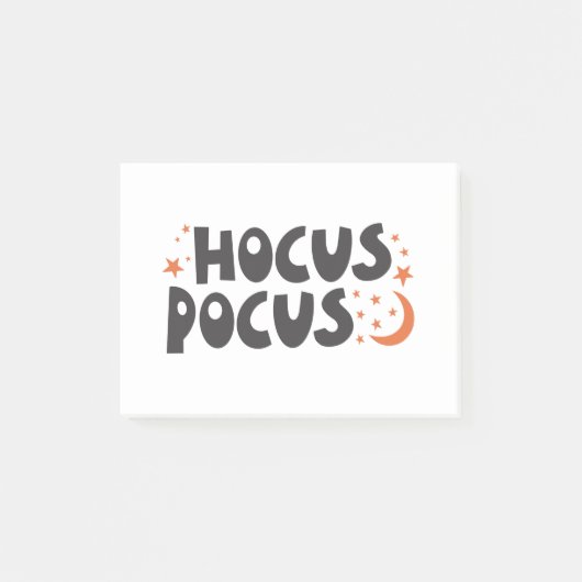 Post-it® Hocus Pocus cat pumpkin halloween spooky (Devant)