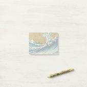 Post-it® Hokusai Big Wave Japon Art japonais (Sur un bureau)