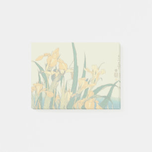 Post-it® Hokusai grasshopper et iris Japon