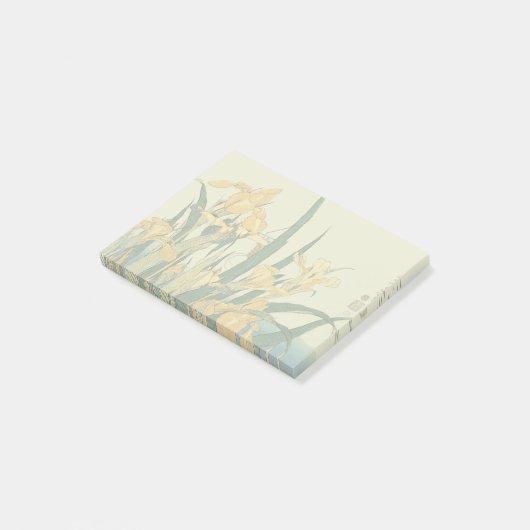 Post-it® Hokusai grasshopper et iris Japon (Incliné)