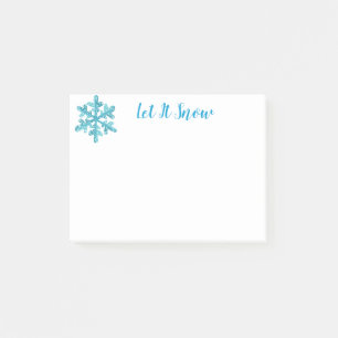 Post-it® Holiday Snowflake Post it Notes