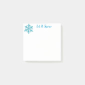 Post-it® Holiday Snowflake Post it Notes (Devant)