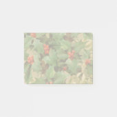 Post-it® Holly Tree Noël Vintage (Devant)