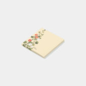 Post-it® Hollyhock Flowers Art Post It Personal Note Pad (Incliné)