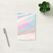 Post-it® Holographique Iridescente Opal Gemstone Personnali (Bureau)