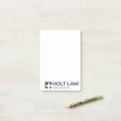 Post-it® Holt Law (Sur un bureau)