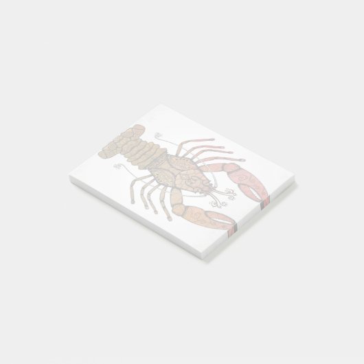 Post-it® Homard de style (Incliné)