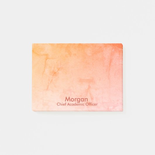 Post-it® Homeschool Directeur de l'enseignement Orange (Devant)